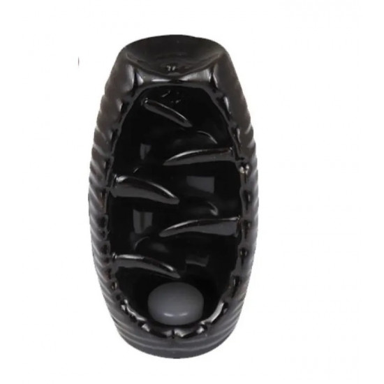 Backflow Incense Burner Black Bottle