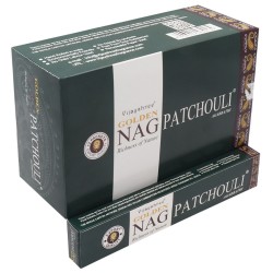 Golden Nag Patchouli Box