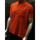 Mens Kurta Cotton/Rayon (Orange)