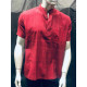 Mens Kurta Cotton/Rayon (Red)