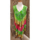 Free Size Dress (Green/Multicoloured)