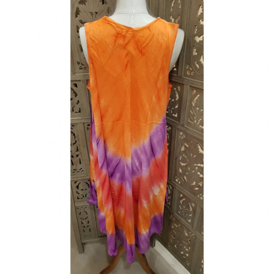 Free Size Dress (Orange)