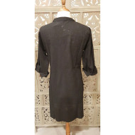 Khadi Long Top (Black)