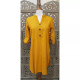 Khadi Long Top (Mustard)