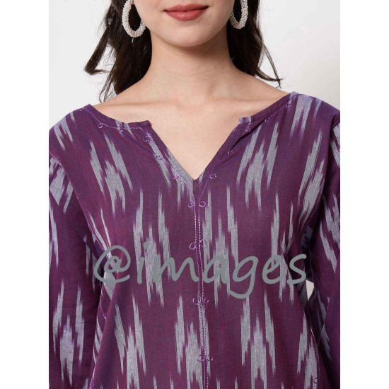 Rasin Ikat V Top