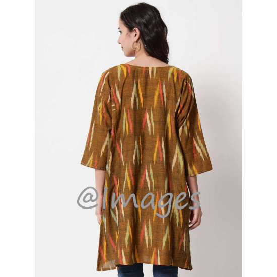 Peanut Ikat M Top