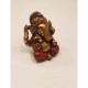 Ganesha Car Dashboard Gold/Red